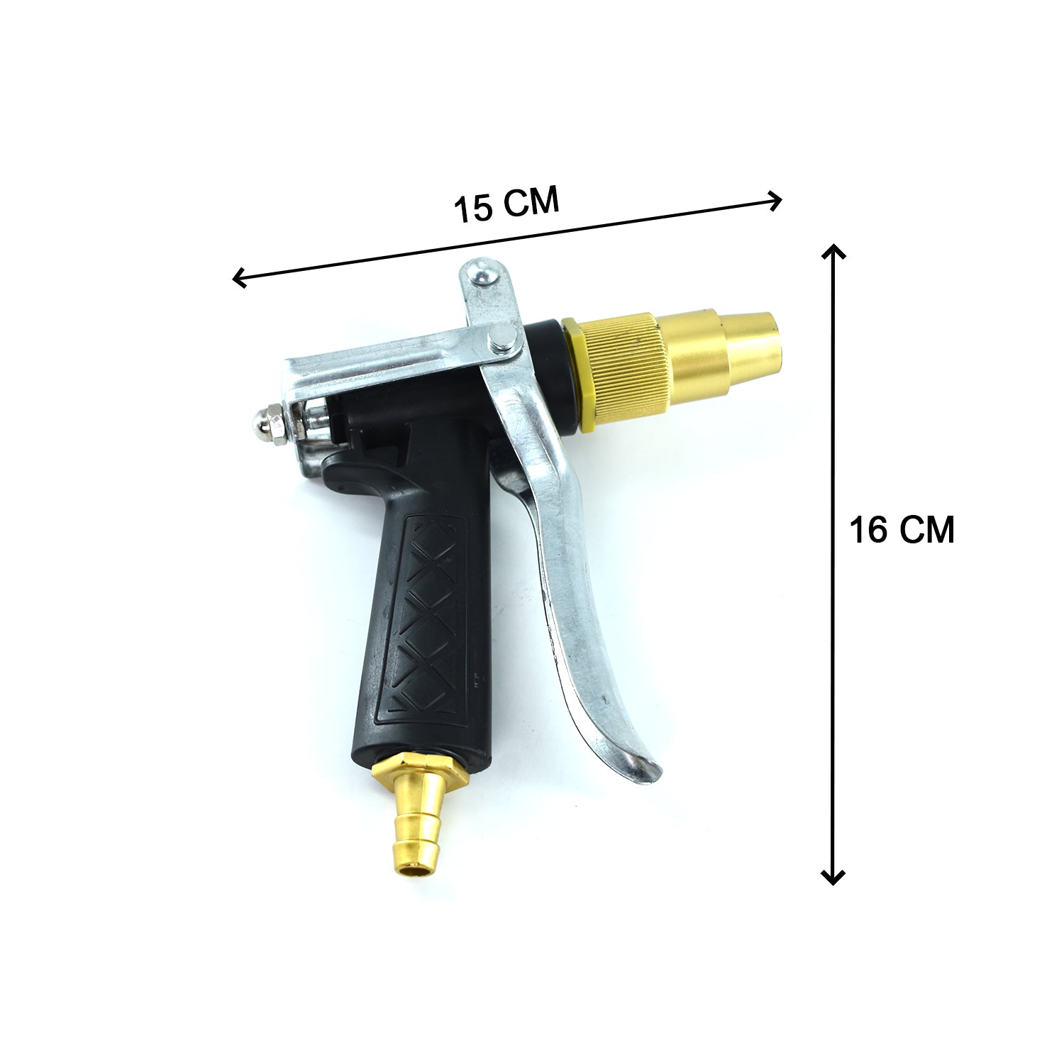 1608 Durable Gold Plated Metal Trigger Hose Nozzle Water Lever Spray 1608 Durable Gold Plated Metal Trigger Hose Nozzle Water Lever Spray